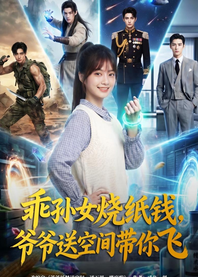 乖孙女烧纸钱,爷爷送空间带你飞