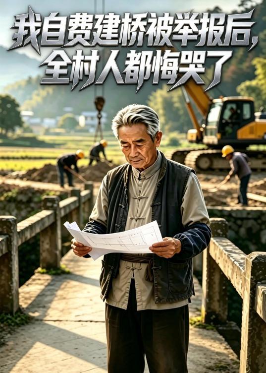 我自费建桥被举报后,全村人都悔哭了